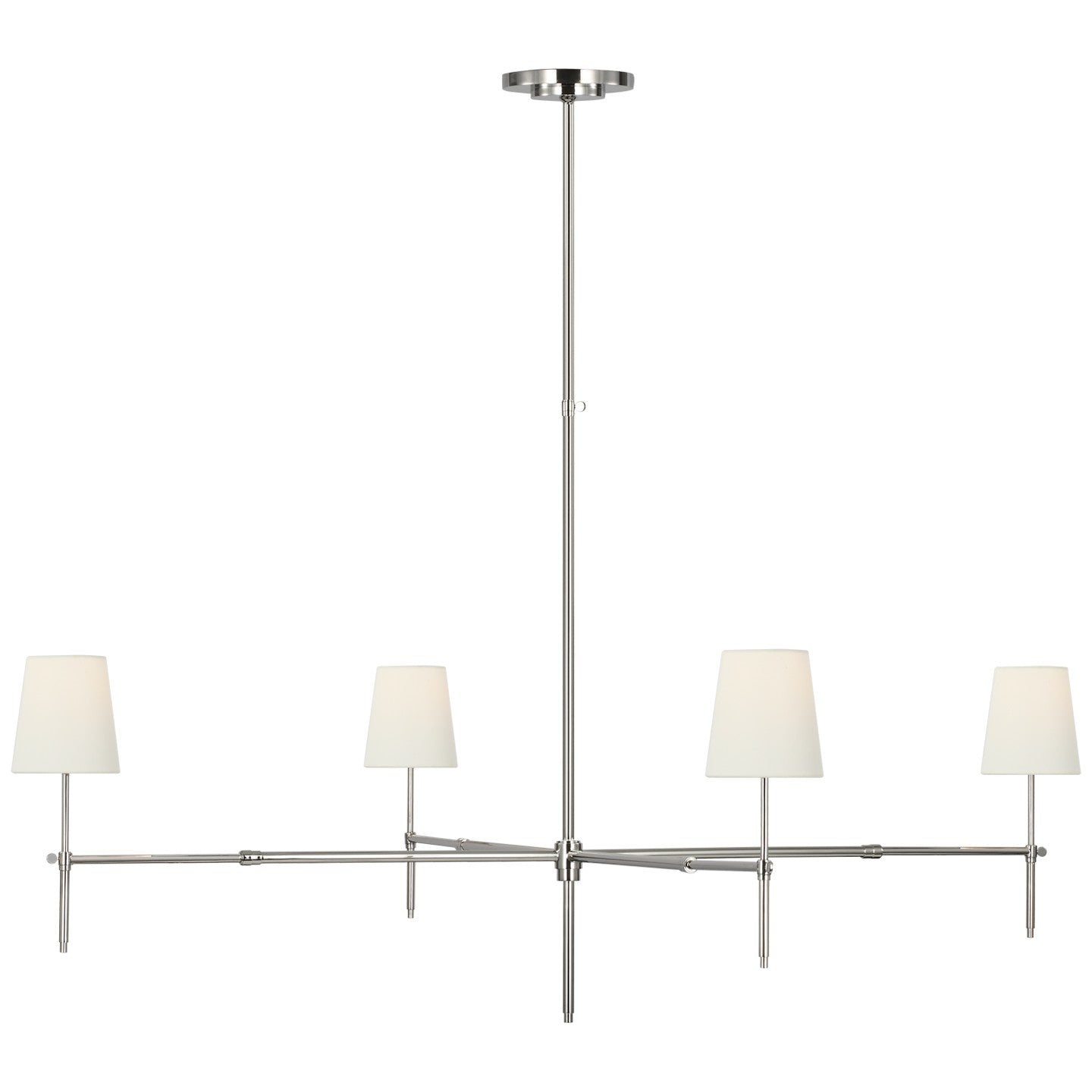 Visual Comfort Signature - TOB 5196PN-L - LED Chandelier - Bryant - Polished Nickel