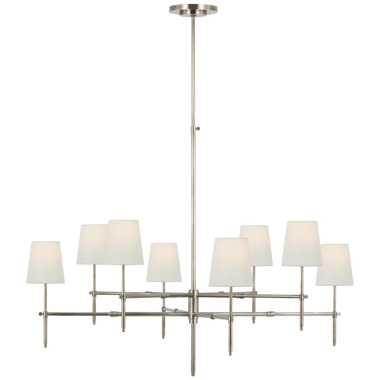 Visual Comfort Signature - TOB 5197AN-L - LED Chandelier - Bryant - Antique Nickel