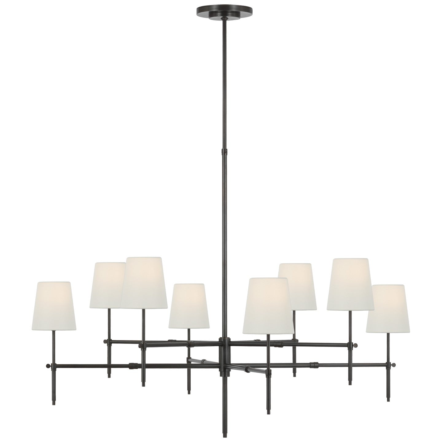 Visual Comfort Signature - TOB 5197BZ-L - LED Chandelier - Bryant - Bronze