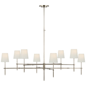 Visual Comfort Signature - TOB 5198AN-L - LED Chandelier - Bryant - Antique Nickel