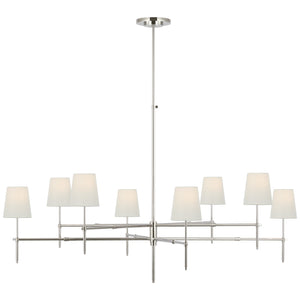 Visual Comfort Signature - TOB 5198PN-L - LED Chandelier - Bryant - Polished Nickel