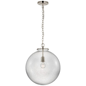 Visual Comfort Signature - TOB 5227PN/G4-SG - LED Pendant - Katie Globe - Polished Nickel