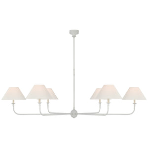 Visual Comfort Signature - TOB 5454PW-L - LED Chandelier - Piaf - Plaster White