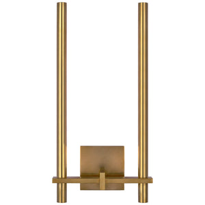 Visual Comfort Signature - KW 2739AB - LED Wall Sconce - Axis - Antique-Burnished Brass