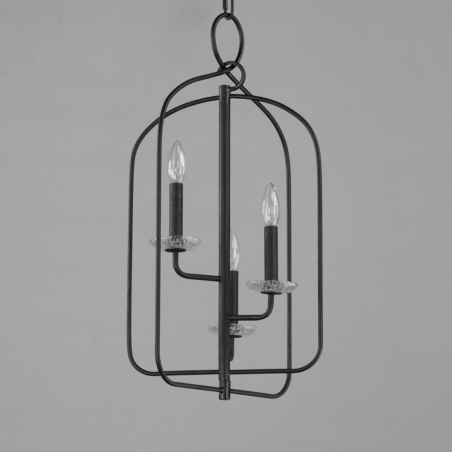 Maxim - 12323TCAR - Three Light Pendant - Madeira - Anthracite