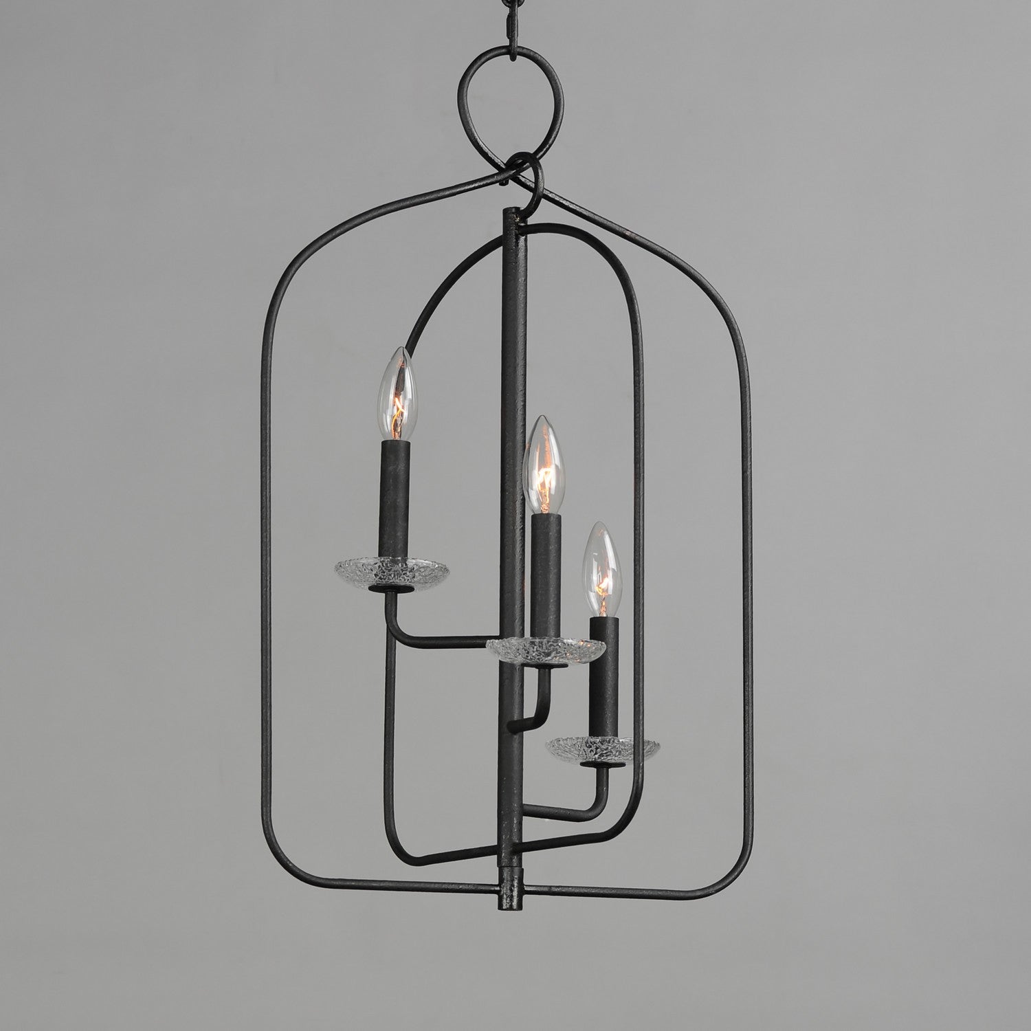 Maxim - 12323TCAR - Three Light Pendant - Madeira - Anthracite