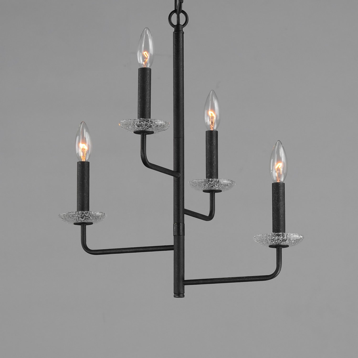 Maxim - 12324TCAR - Four Light Chandelier - Madeira - Anthracite