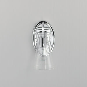 Maxim - 12481CLPC - One Light Wall Sconce - Ava - Polished Chrome