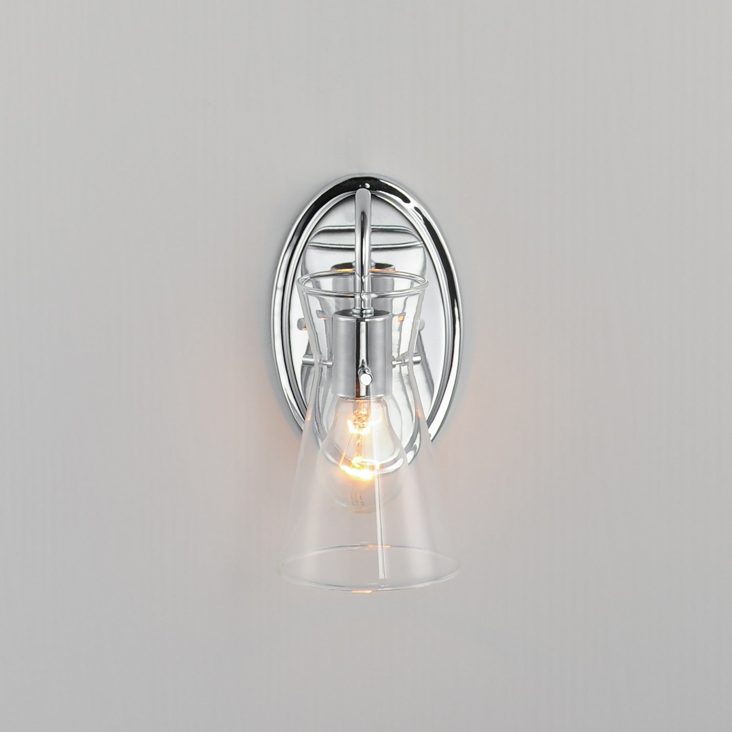 Maxim - 12481CLPC - One Light Wall Sconce - Ava - Polished Chrome