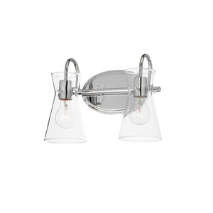 Maxim - 12482CLPC - Two Light Bath Vanity - Ava - Polished Chrome