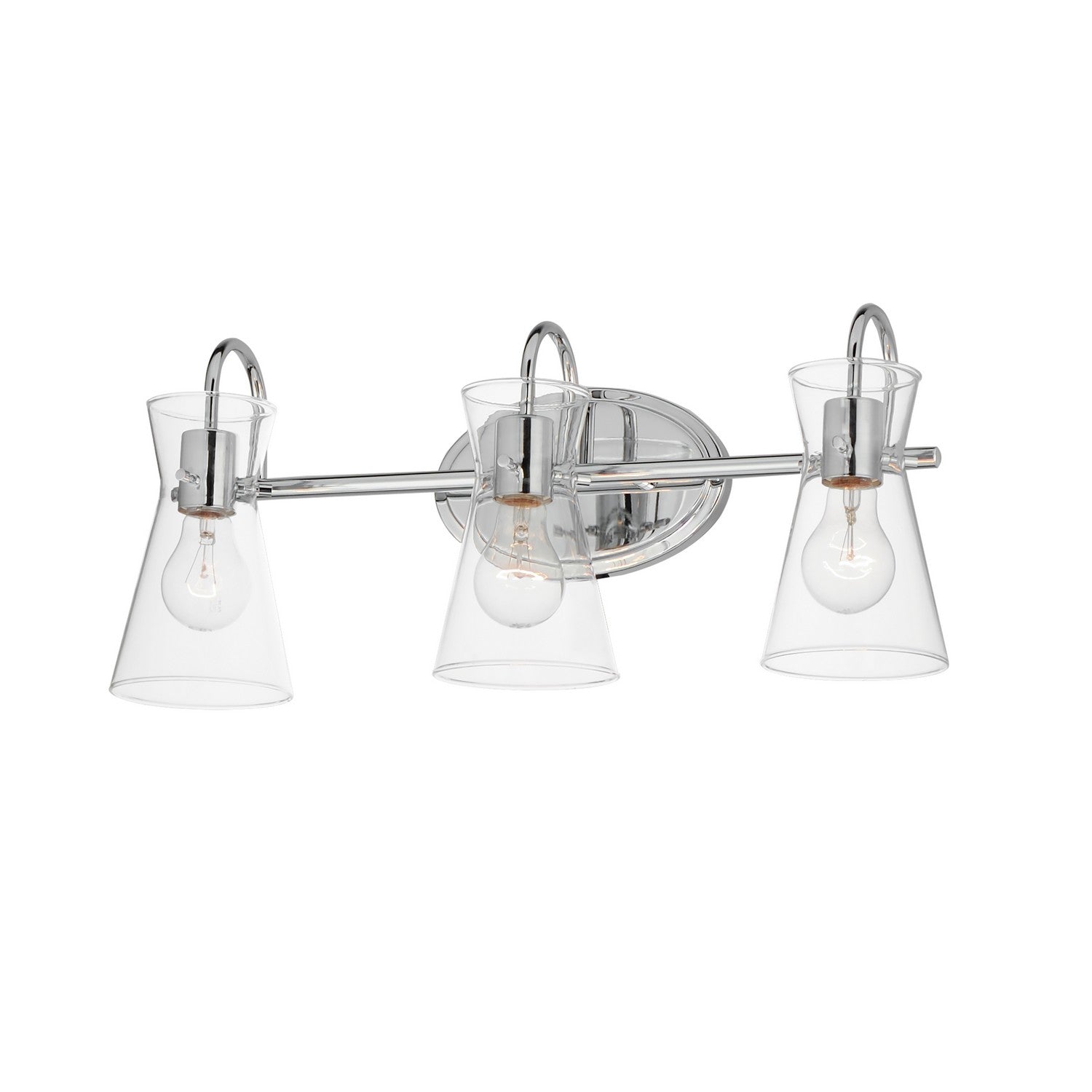 Maxim - 12483CLPC - Three Light Bath Vanity - Ava - Polished Chrome