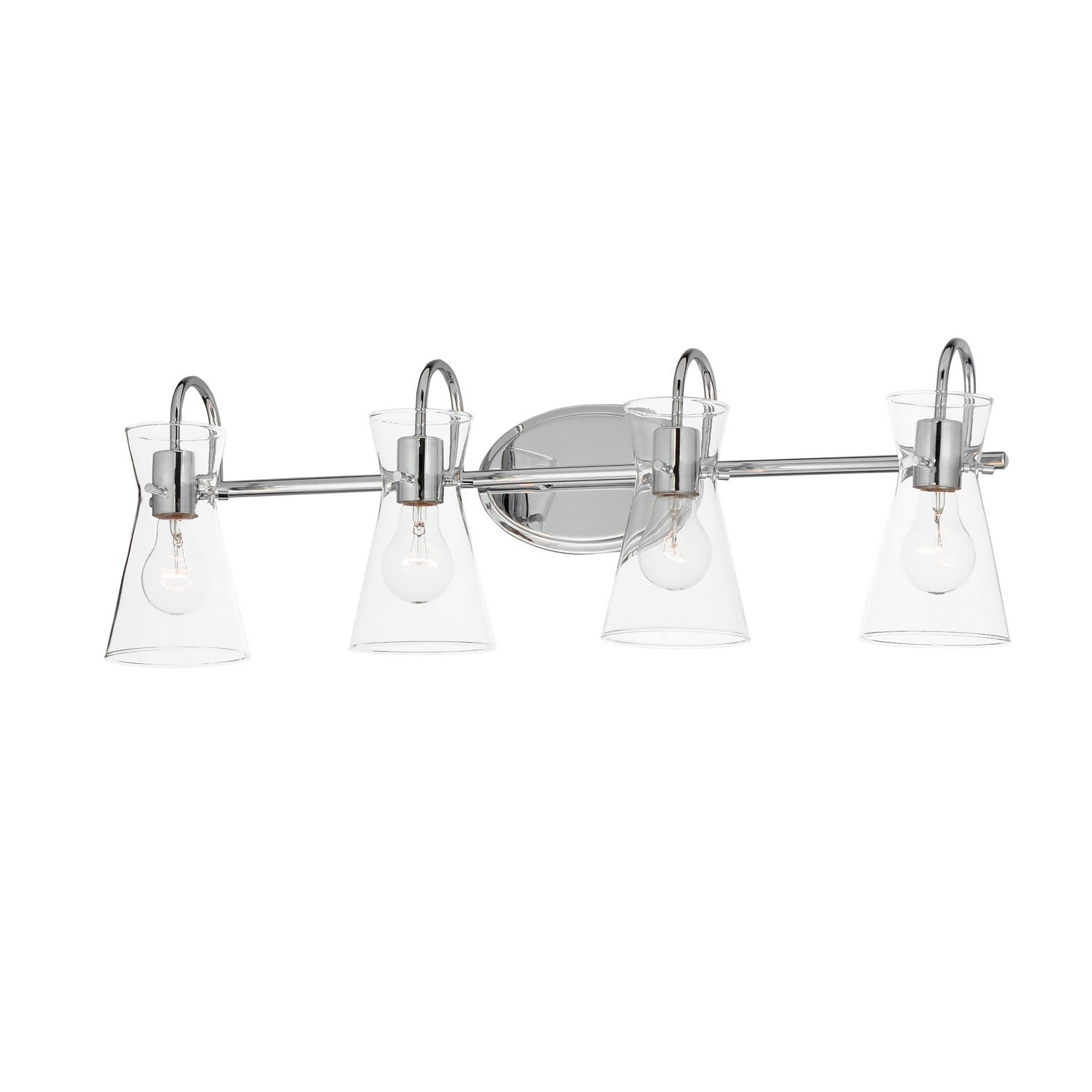 Maxim - 12484CLPC - Four Light Bath Vanity - Ava - Polished Chrome