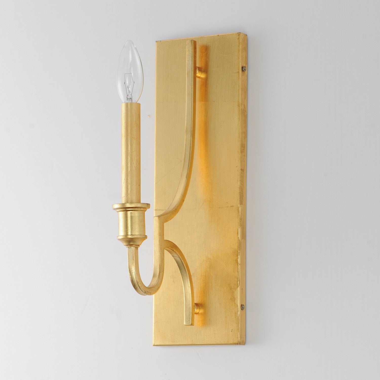 Maxim - 12781GL - One Light Wall Sconce - Normandy - Gold Leaf