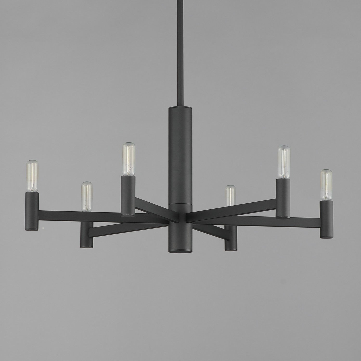 Maxim - 21366BK - Six Light Chandelier - Emana - Black