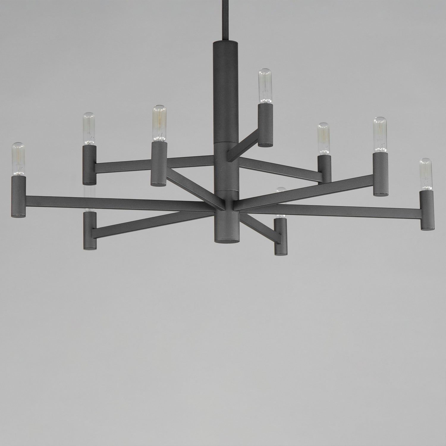 Maxim - 21369BK - Nine Light Chandelier - Emana - Black