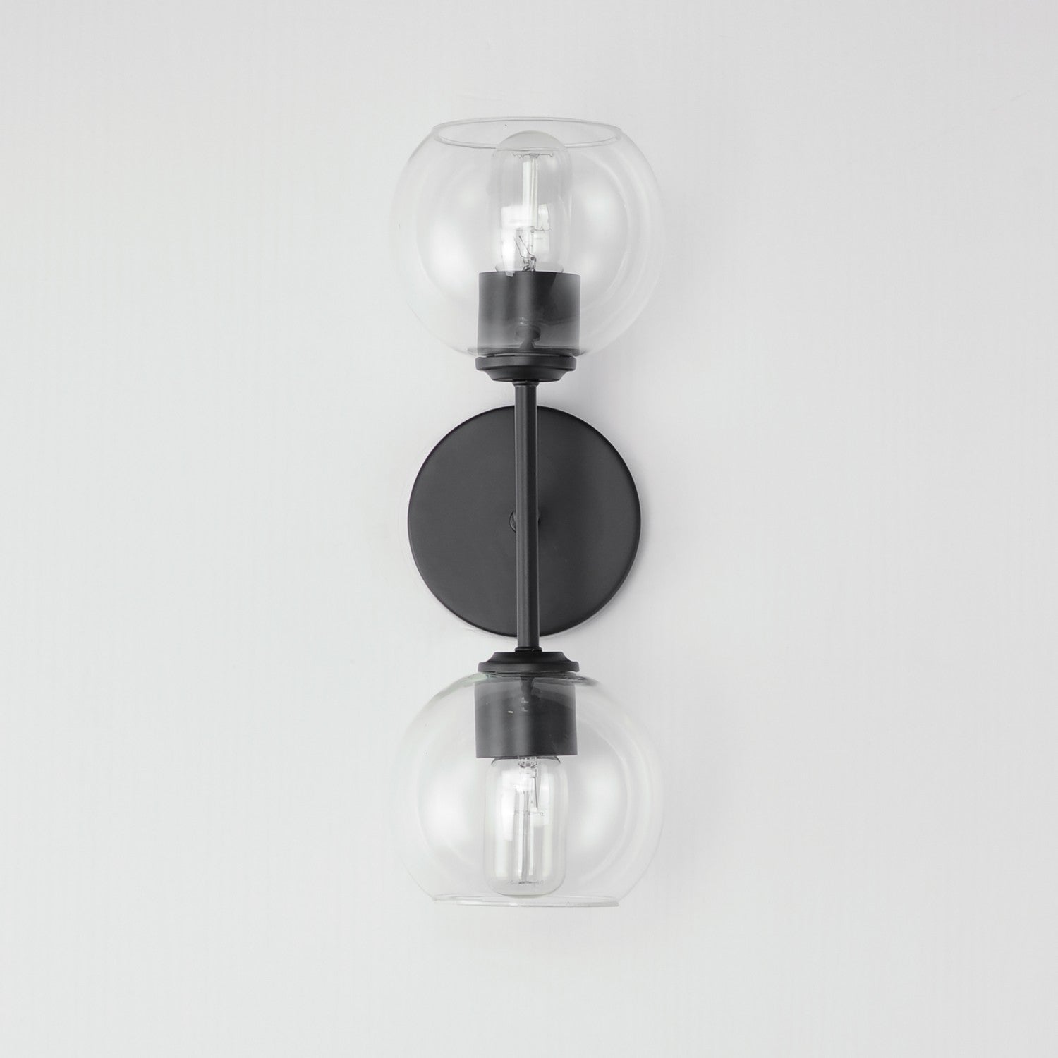 Maxim - 21632CLBK - Two Light Wall Sconce - Knox - Black