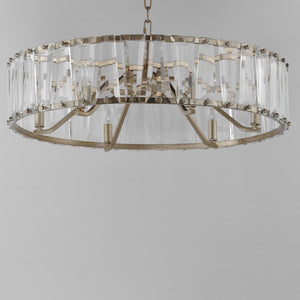 Maxim - 21866BCGS - Six Light Chandelier - Odeon - Golden Silver