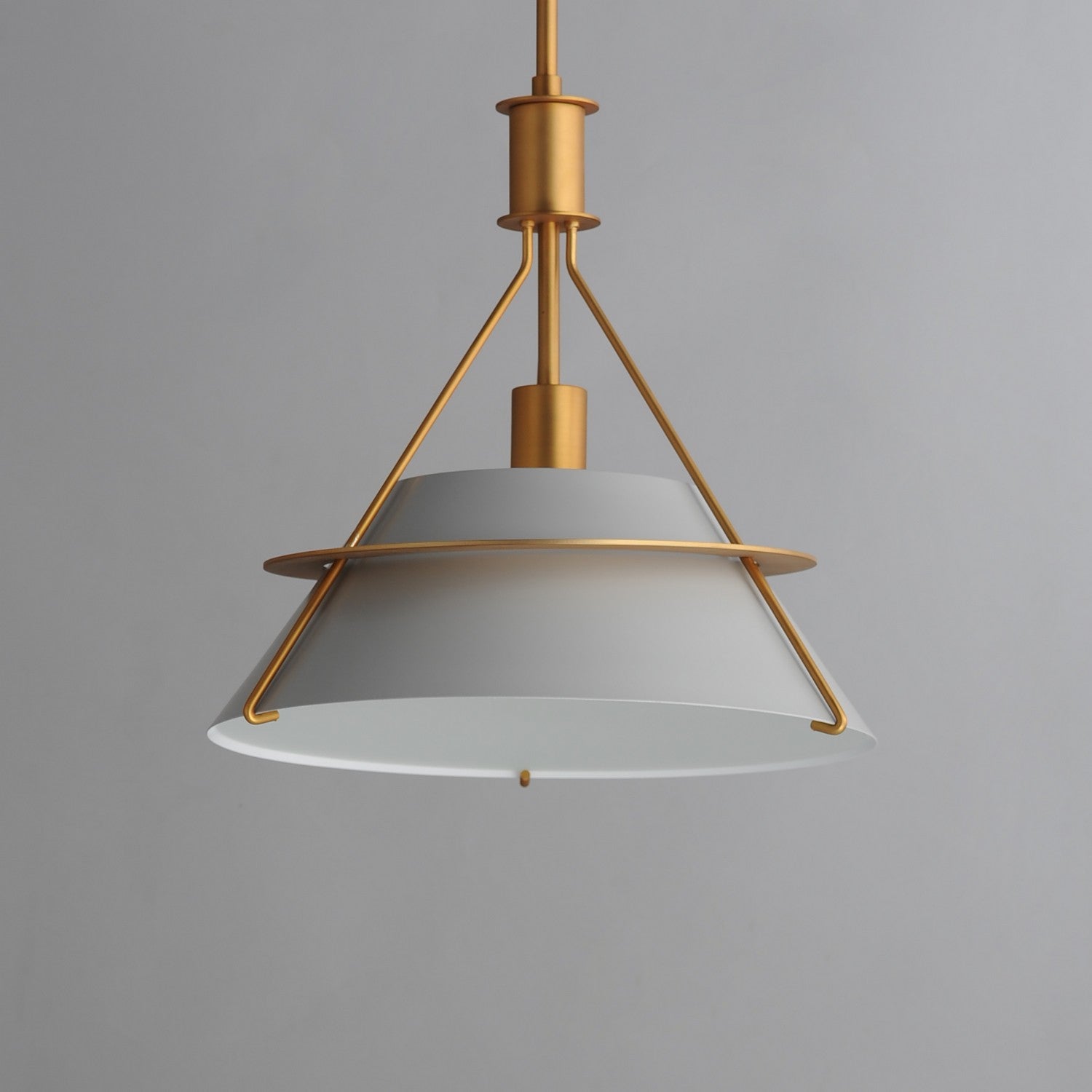 Maxim - 25221LFGNAB - One Light Pendant - Lucas - Natural Aged Brass