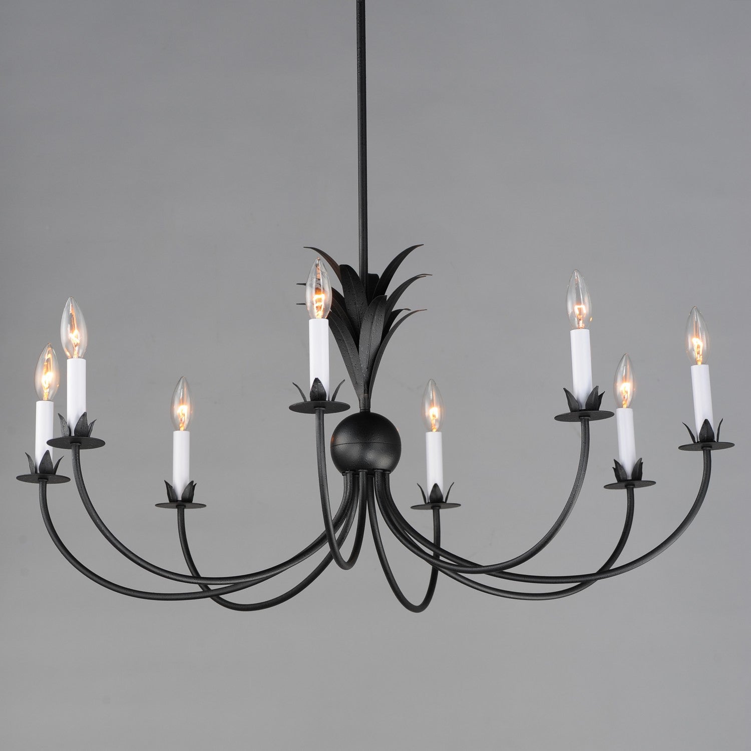 Maxim - 2888AR - Eight Light Chandelier - Paloma - Anthracite