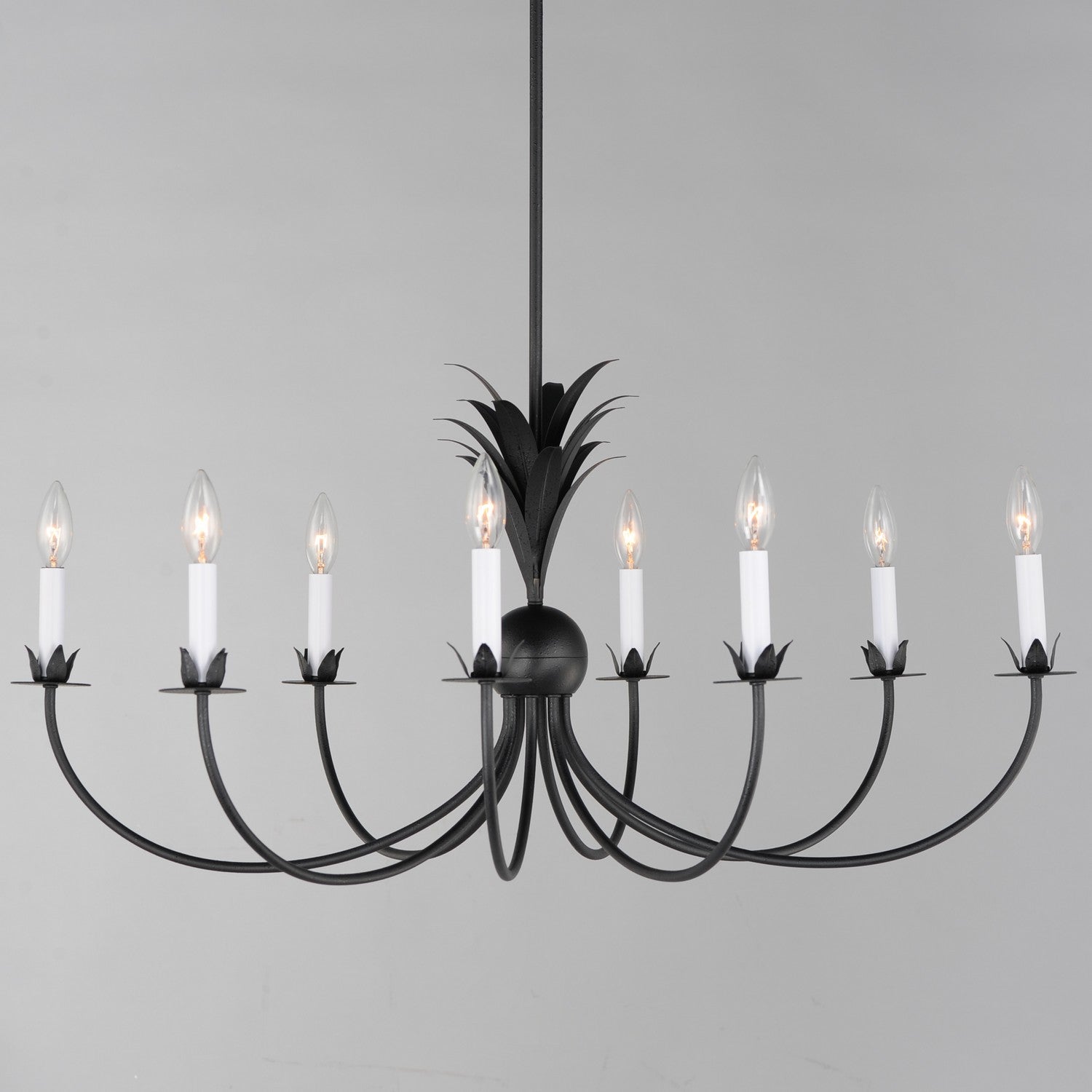 Maxim - 2888AR - Eight Light Chandelier - Paloma - Anthracite