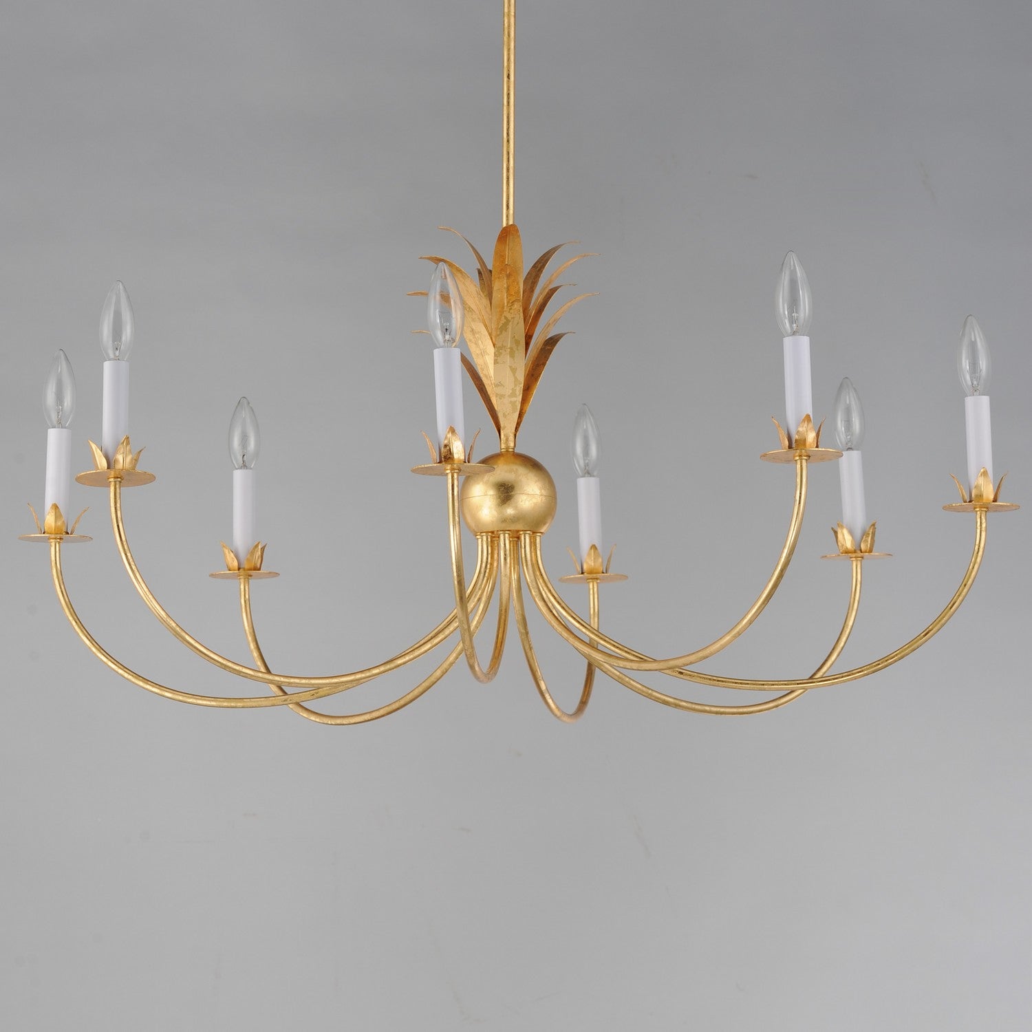 Maxim - 2888GL - Eight Light Chandelier - Paloma - Gold Leaf