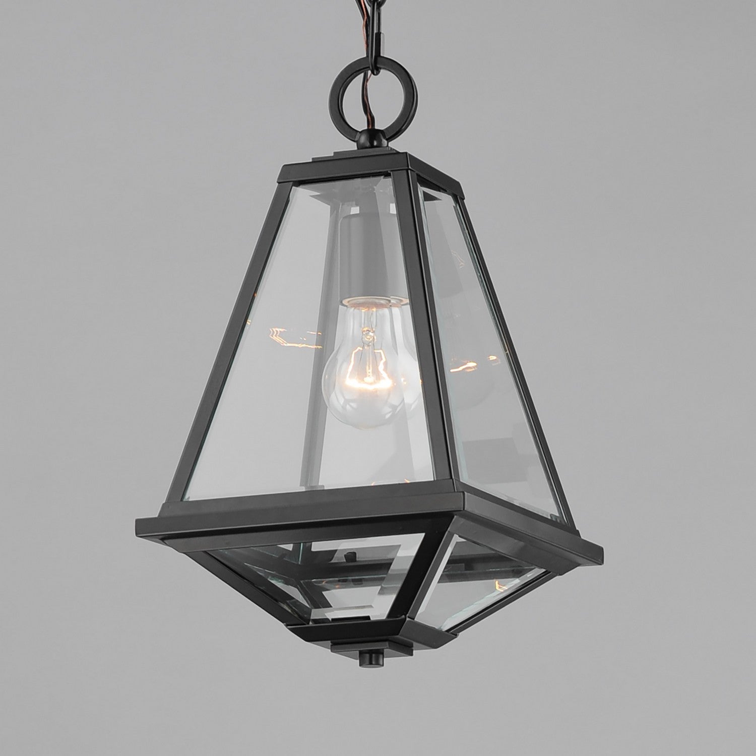 Maxim - 30569CLBK - One Light Pendant - Prism - Black