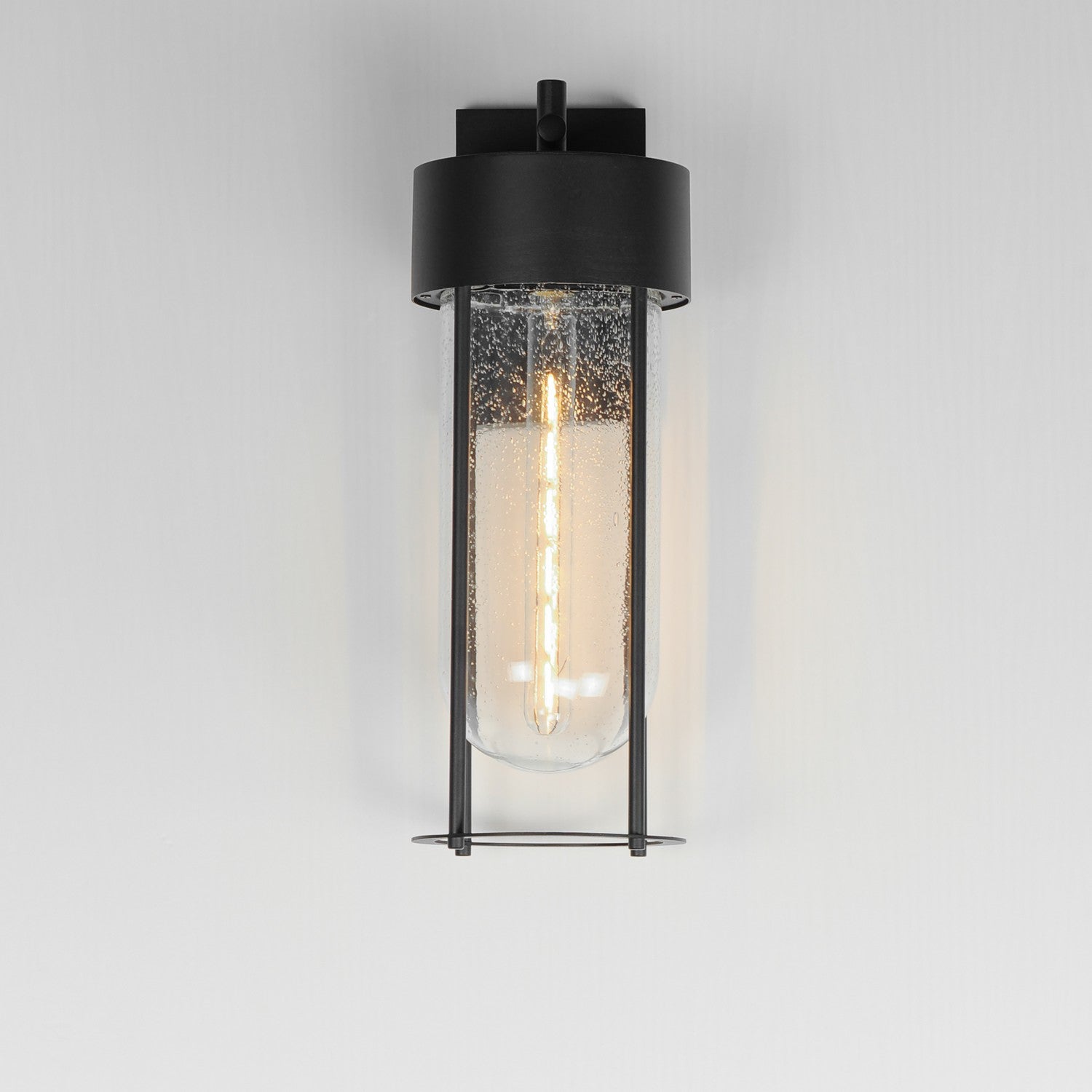 Maxim - 30584CDBK - One Light Outdoor Wall Sconce - Millennial - Black