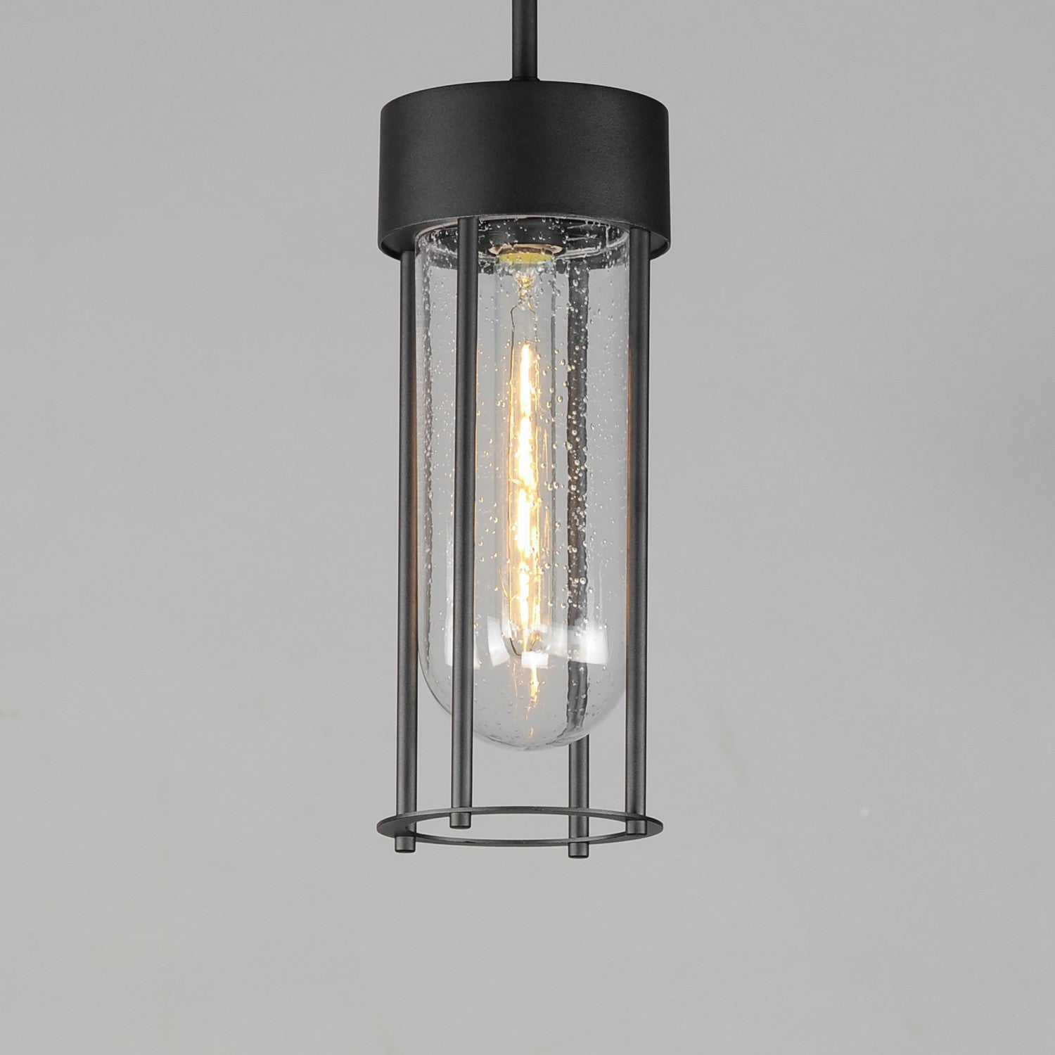 Maxim - 30587CDBK - One Light Outdoor Pendant - Millennial - Black