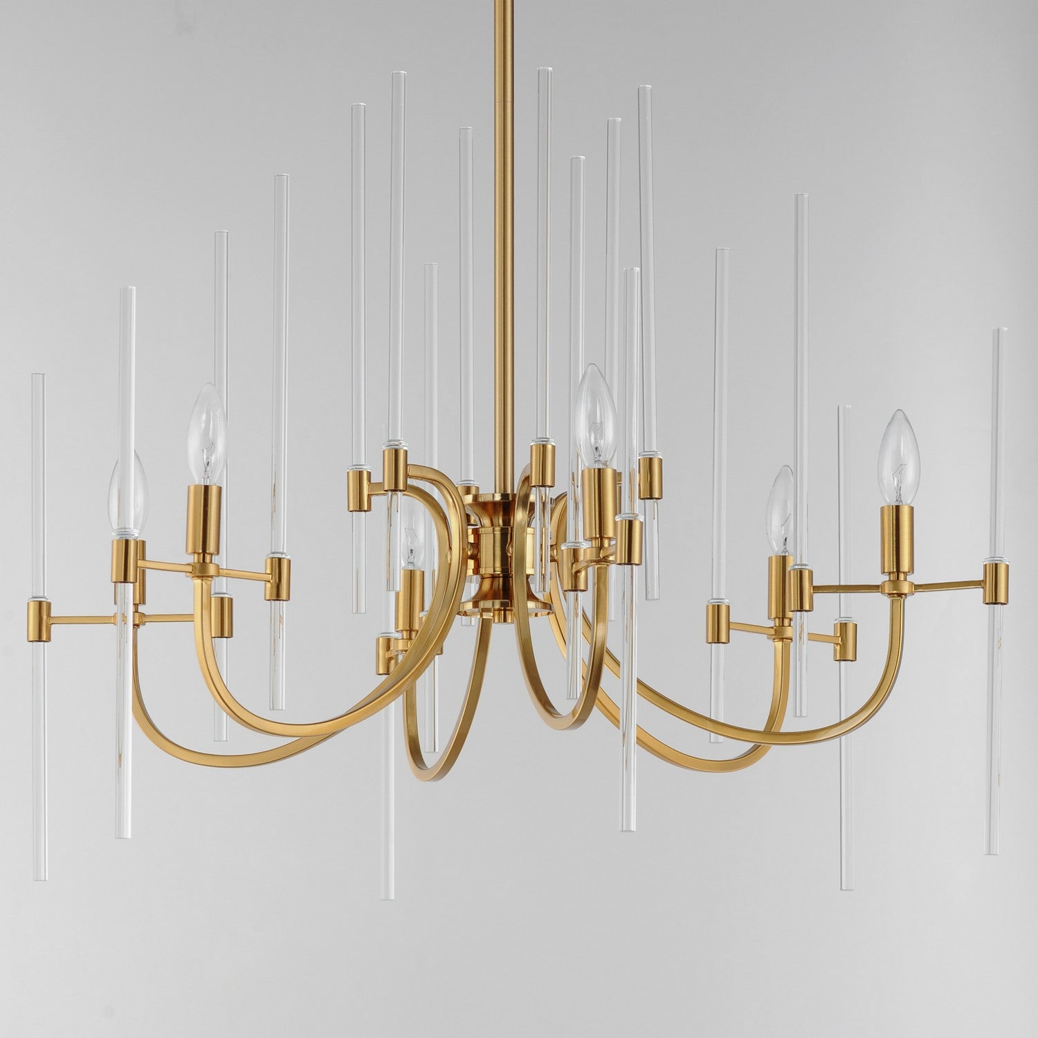 Maxim - 38407CLHR - Six Light Chandelier - Divine - Heritage