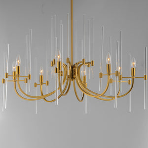 Maxim - 38408CLHR - Eight Light Chandelier - Divine - Heritage