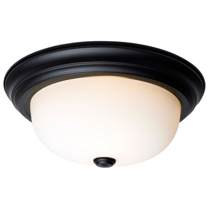 Nuvo Lighting - 60-128 - Two Light Flush Mount - Matte Black