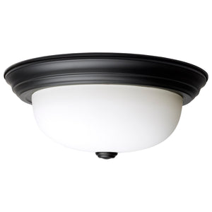 Nuvo Lighting - 60-128 - Two Light Flush Mount - Matte Black