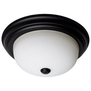 Nuvo Lighting - 60-128 - Two Light Flush Mount - Matte Black