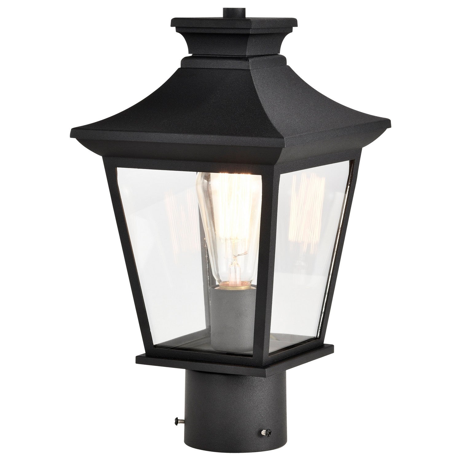 Nuvo Lighting - 60-5745 - One Light Outdoor Post Lantern - Jasper - Matte Black