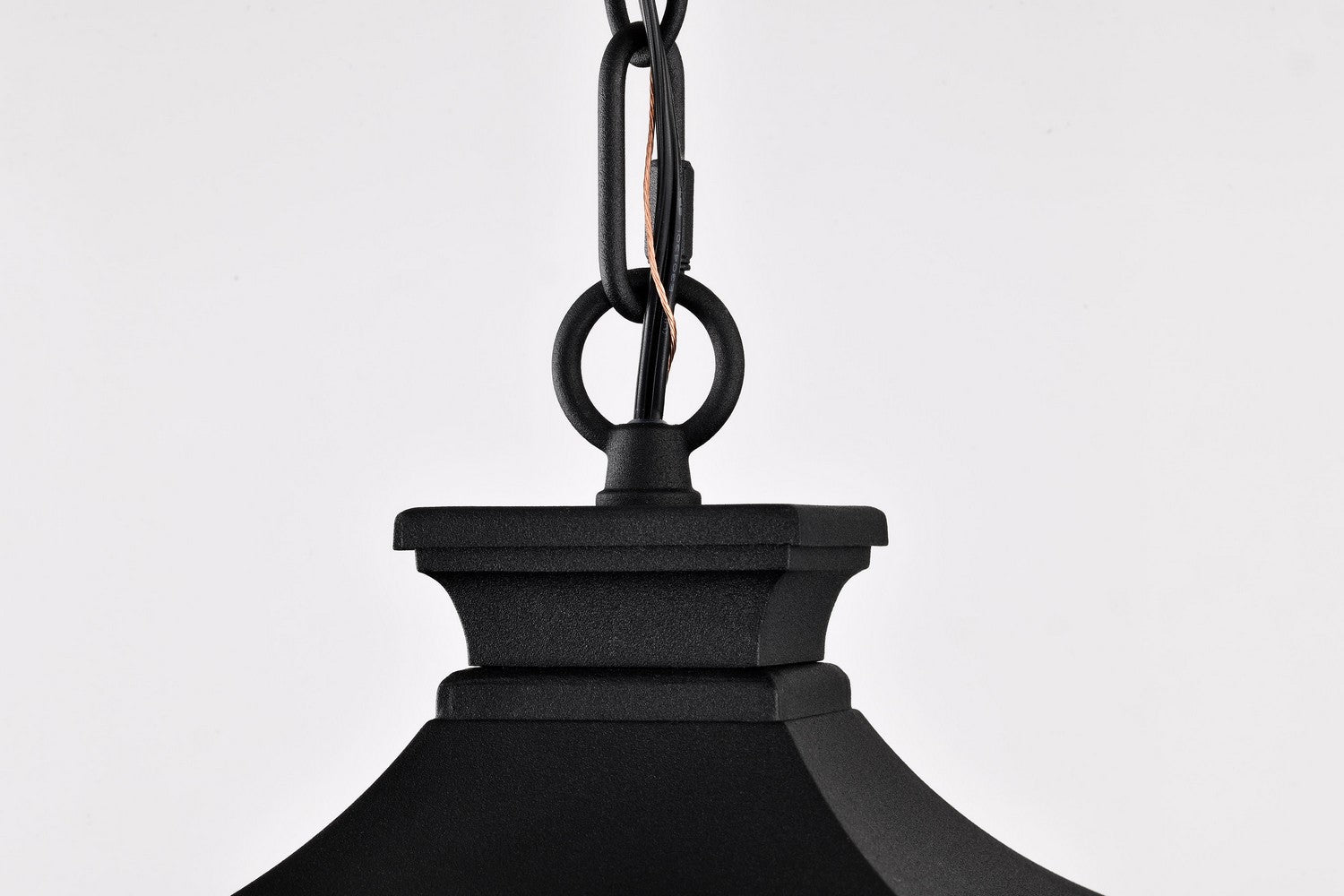 Nuvo Lighting - 60-5746 - One Light Outdoor Hanging Lantern - Jasper - Matte Black