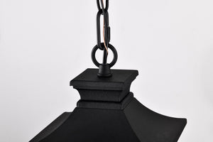 Nuvo Lighting - 60-5746 - One Light Outdoor Hanging Lantern - Jasper - Matte Black