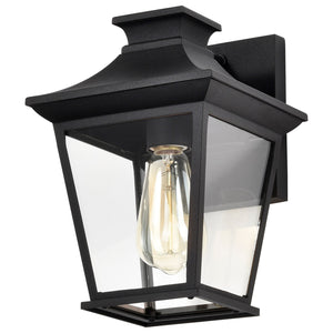 Nuvo Lighting - 60-5747 - One Light Outdoor Wall Lantern - Jasper - Matte Black