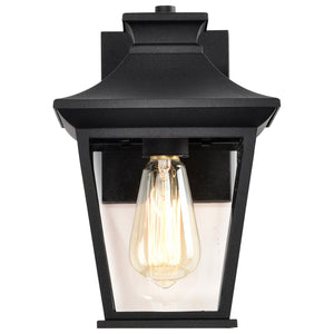 Nuvo Lighting - 60-5747 - One Light Outdoor Wall Lantern - Jasper - Matte Black