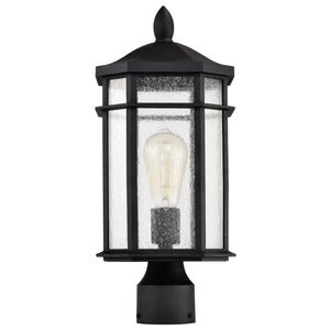 Nuvo Lighting - 60-5758 - One Light Outdoor Post Lantern - Raiden - Matte Black