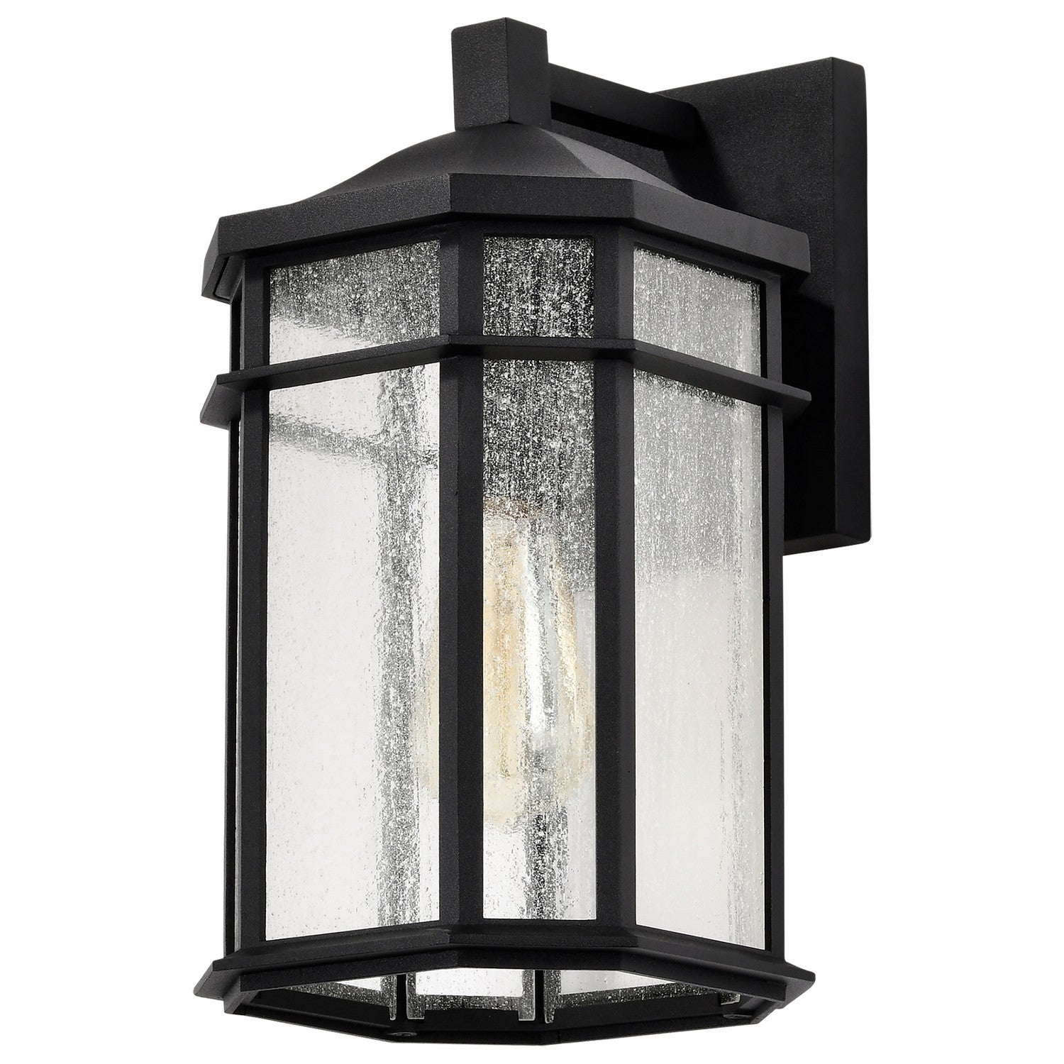 Nuvo Lighting - 60-5760 - One Light Outdoor Wall Lantern - Raiden - Matte Black