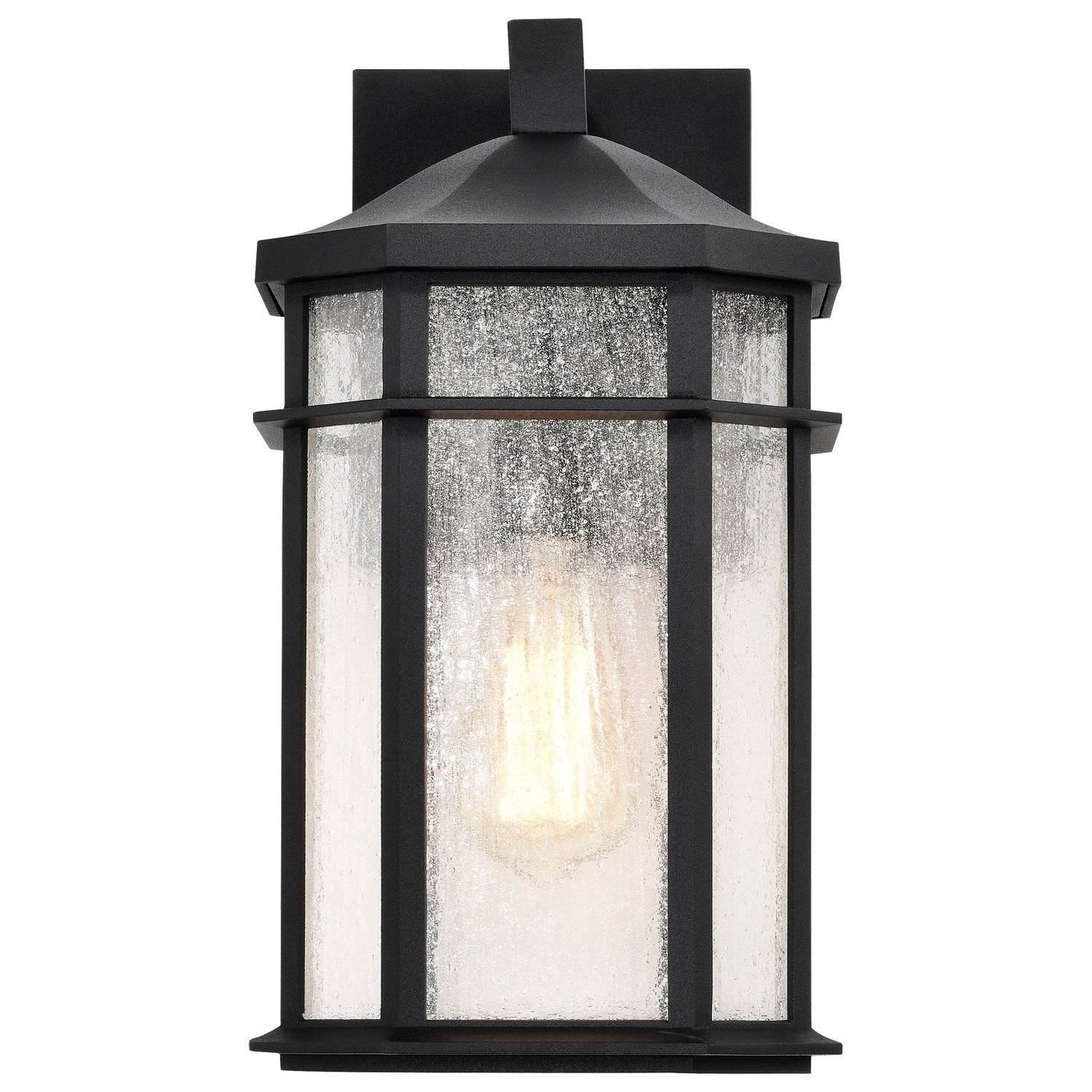 Nuvo Lighting - 60-5760 - One Light Outdoor Wall Lantern - Raiden - Matte Black