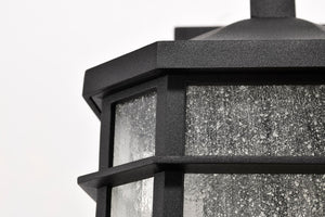 Nuvo Lighting - 60-5760 - One Light Outdoor Wall Lantern - Raiden - Matte Black