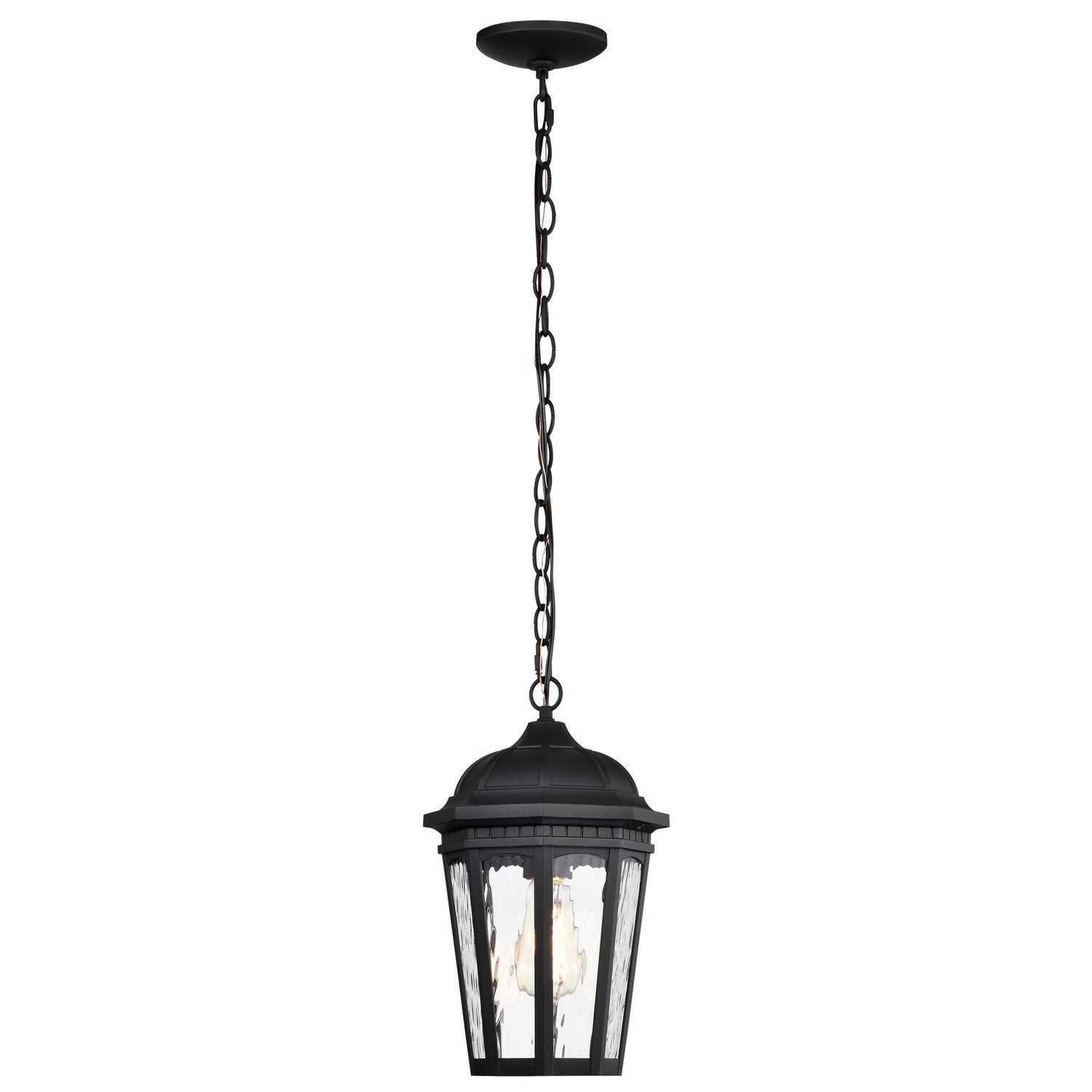 Nuvo Lighting - 60-5944 - One Light Outdoor Hanging Lantern - East River - Matte Black