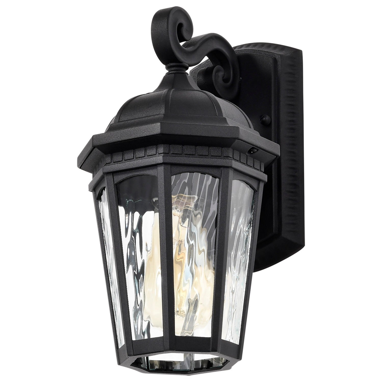 Nuvo Lighting - 60-5945 - One Light Outdoor Wall Lantern - East River - Matte Black