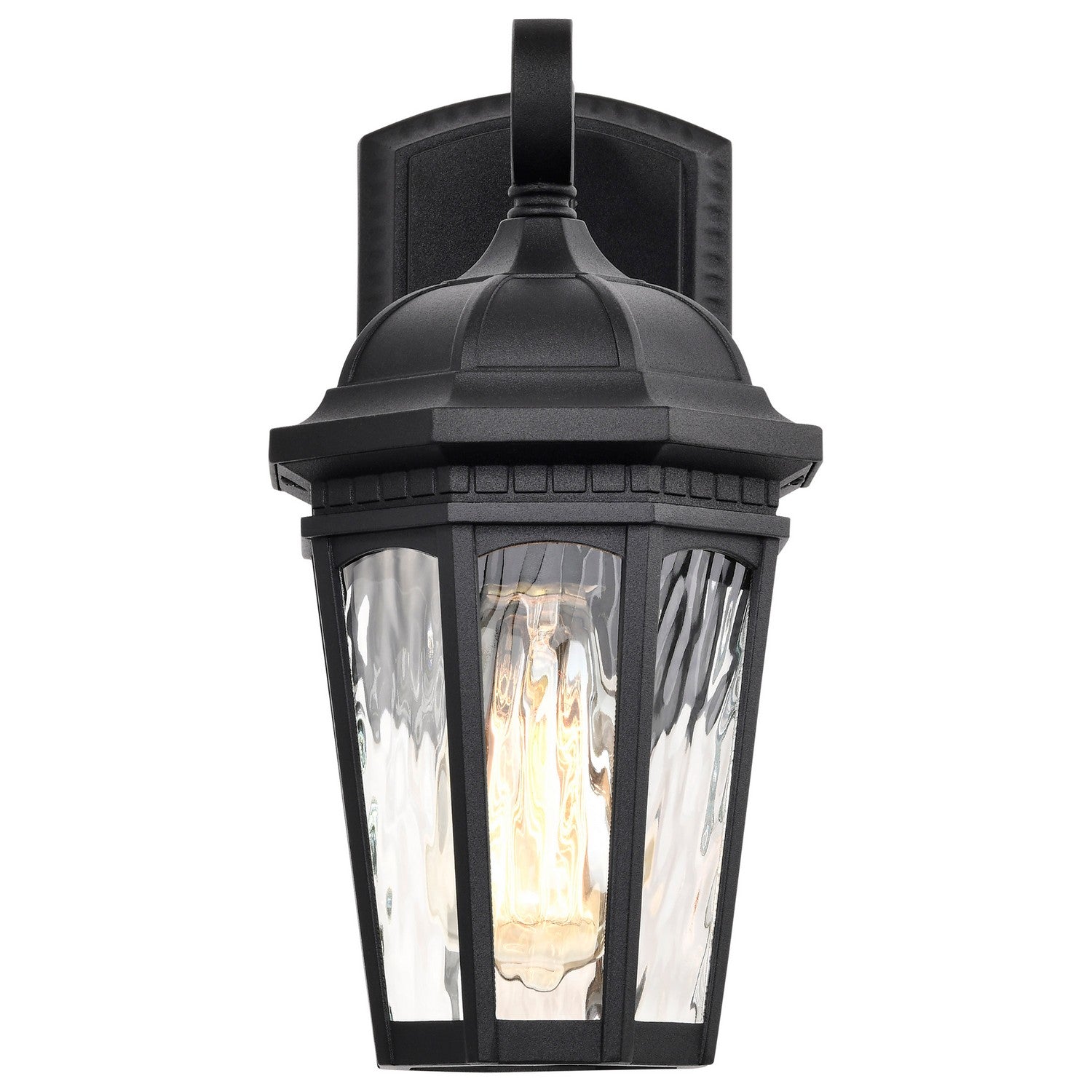 Nuvo Lighting - 60-5945 - One Light Outdoor Wall Lantern - East River - Matte Black