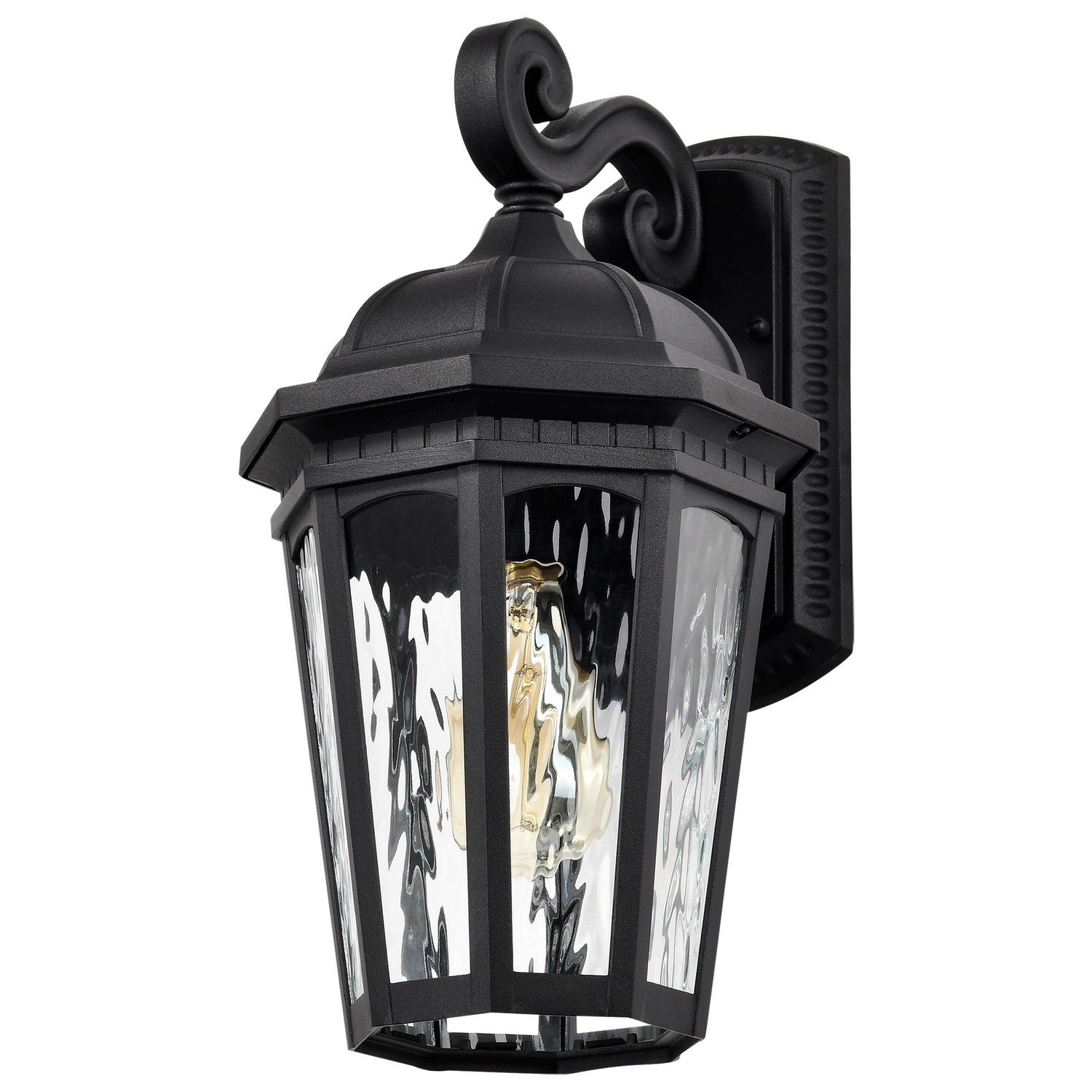 Nuvo Lighting - 60-5946 - One Light Outdoor Wall Lantern - East River - Matte Black