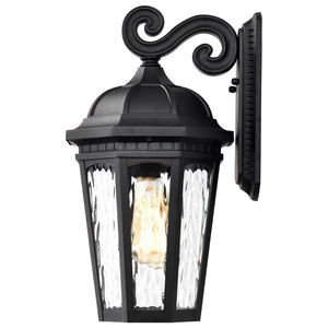 Nuvo Lighting - 60-5946 - One Light Outdoor Wall Lantern - East River - Matte Black