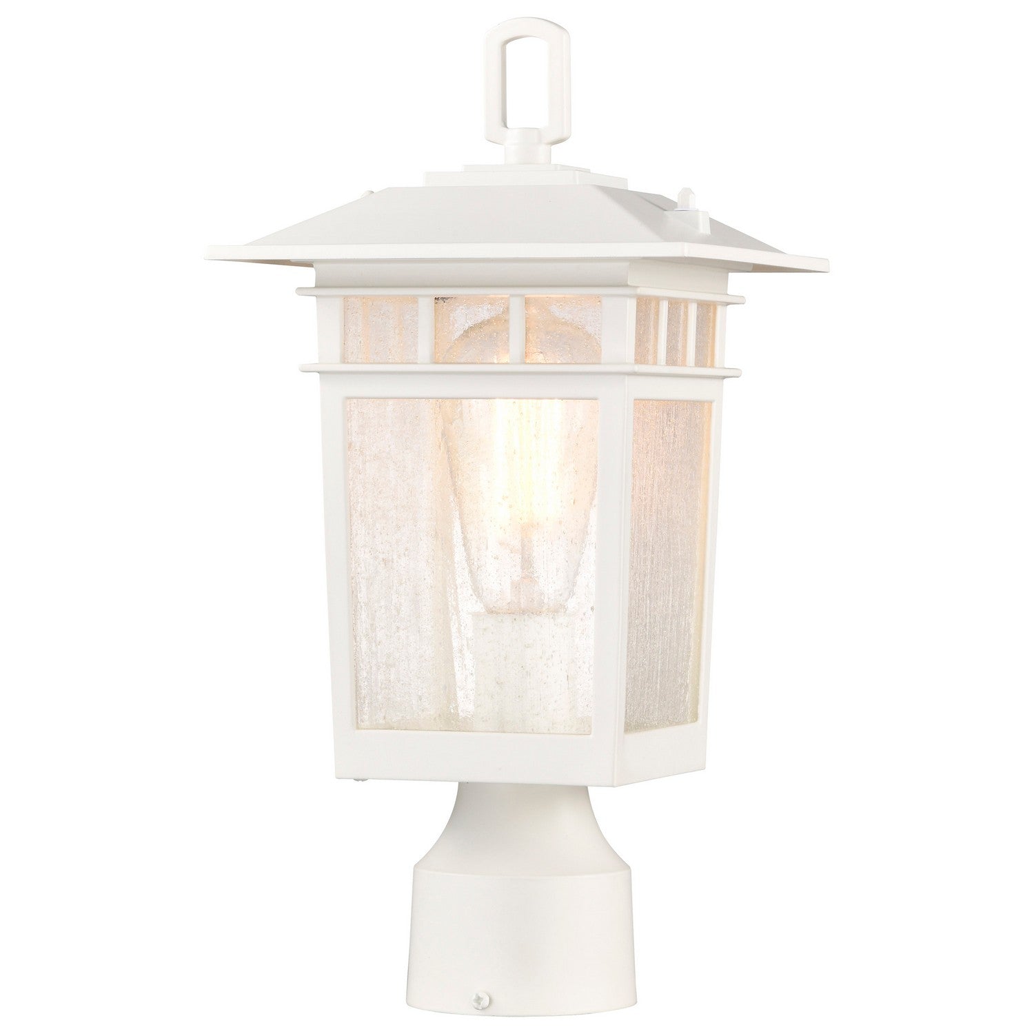 Nuvo Lighting - 60-5954 - One Light Outdoor Post Lantern - Cove Neck - White