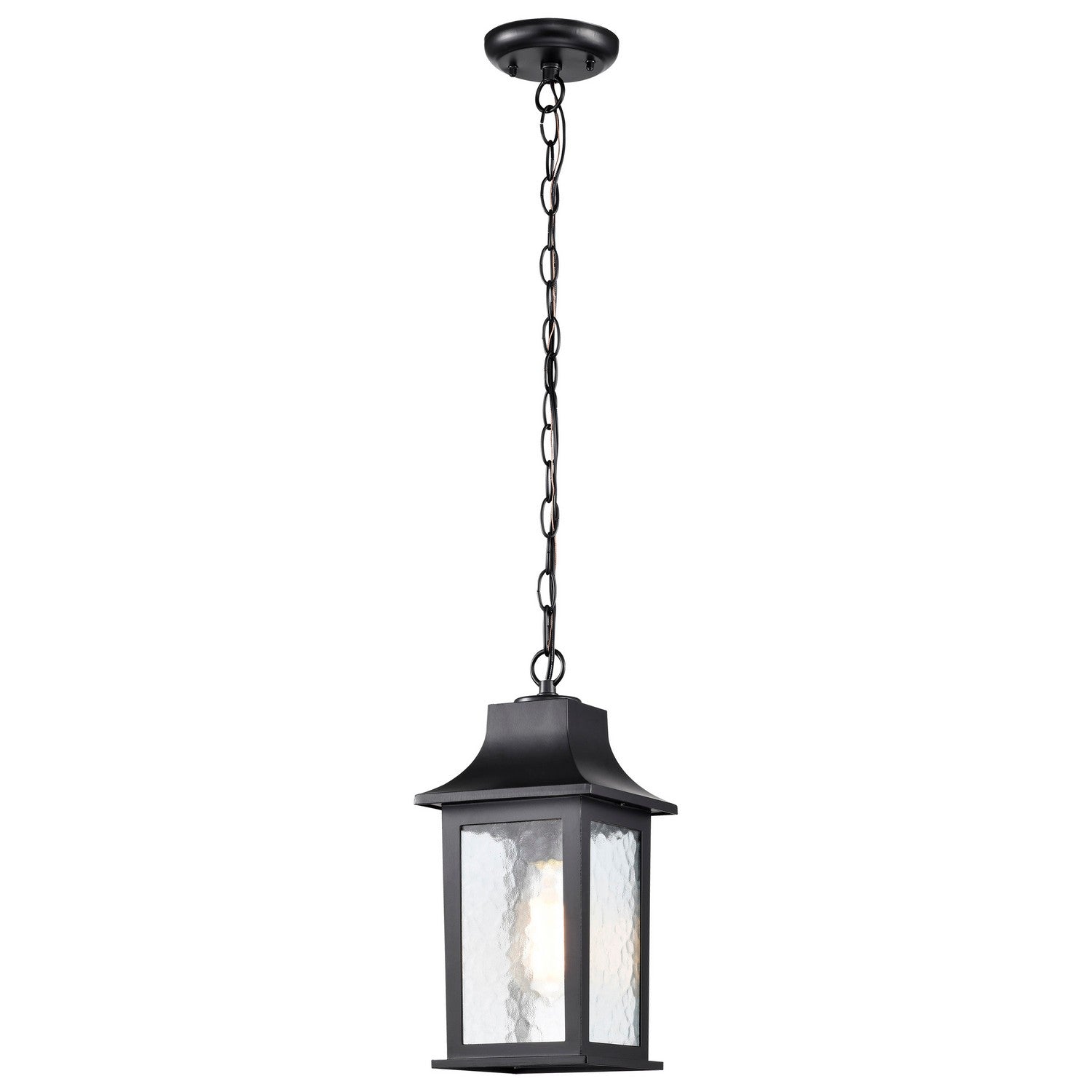 Nuvo Lighting - 60-5958 - One Light Outdoor Hanging Lantern - Stillwell - Matte Black