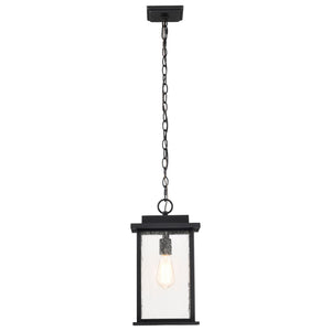 Nuvo Lighting - 60-7377 - One Light Outdoor Hanging Lantern - Sullivan - Matte Black